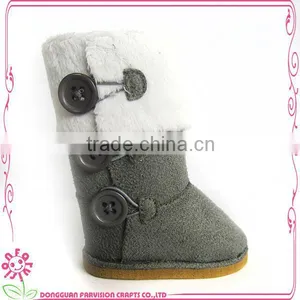 Warmly Doll Boot With Button Decorations thumbnail-4