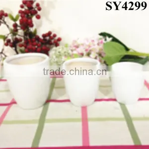 Pot for Flower Small Lightweight Ceramic Circular Plant Pot Wholesale thumbnail-1
