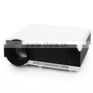 4k Projector 3D Projector Supports 4K Decoding LED Projector With Android WIFI Bluetooth Home Theatre for Business Quality Choice thumbnail-2