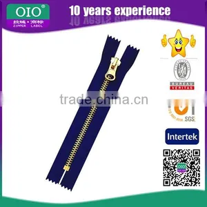 OIO Bags No5 Close-end Gold Teeth Metal Zipper thumbnail-1