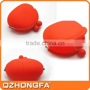 Manufacturers Selling Round Zero Purse Candy Color Silicone Coin Wallet thumbnail-2