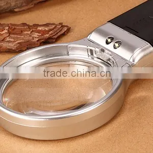3x Illumianted Hand Held Foldable Magnifying Glass Desk Magnifier With LED Light thumbnail-2