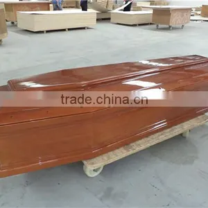 Wholesale Popular American Style Cheap Wood Coffin From China thumbnail-4