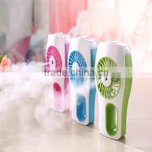 Mini Handheld Personal USB Travel Cooling Refrigerator Air Humidifier Diffuser Mist Maker thumbnail-3