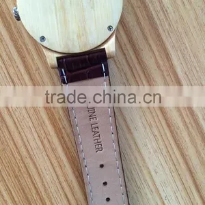 Leather Strap and Wooden Watch Case,cheap Wooden Watch thumbnail-3