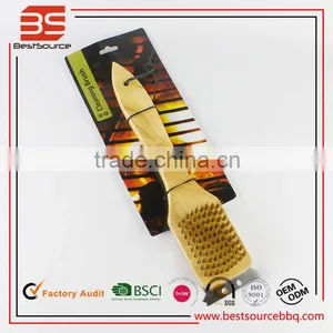 Kitchen Outdoor Tools Stainless Steel Barbecue Bbq Burner Bbq Grill Cleaning Brush thumbnail-1