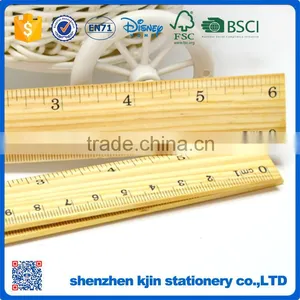 2016 Promotional Customer Oem 15cm/6inch Straight Wooden Ruler thumbnail-4