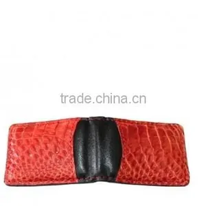 Crocodile Leather Money Clip Wallet SCW-006 , 100% Crocodie Leather , Wallet for Men thumbnail-2