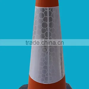 PVC Prismatic Reflective Traffic Cone Sleeve for Safety Collar thumbnail-3