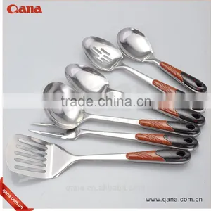 Wholesale Stainless Steel Utensils With Plastic Handle thumbnail-1