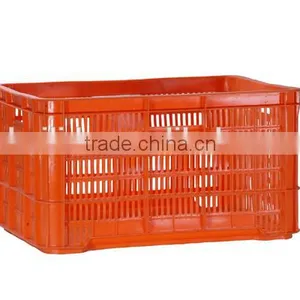 100% HDPE Stackable Turnover Plastic Crate (Supplier) thumbnail-2