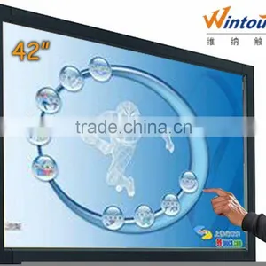 32 Inch IR Touch Screen Lcd Monitor for Bank Hospital Station thumbnail-1