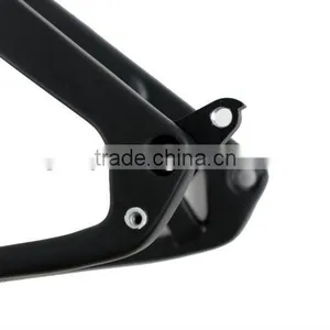 OEM All Size Available 120mm BSA/BB30 Through Axle Carbon 3K/UD Weave Fat Bike Frame thumbnail-6