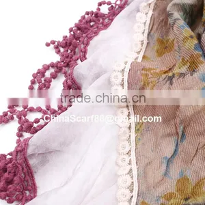 Womens Romantic Scarves thumbnail-5