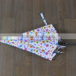 Top Quality Colorful Beautiful Lady's Stick Umbrella, Automatic Straight Umbrella thumbnail-6