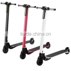 2016 Carbon Fiber Electric Scooter, Lightest Electric Scooters With LG Battery, Self Balance Electric Scooters thumbnail-1