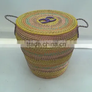 Very Nice Seagrass Laundry Baskets thumbnail-5