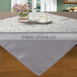 Table Cloth/leaves Jacquard Table Cloth/ Polyester Tablecolth thumbnail-3