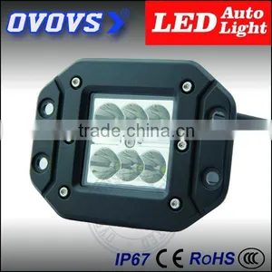 2014 New Product! 18w Led Work Light for Truck 12v Offroad/driving Light Led 3w/pc Auto Light thumbnail-1
