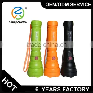 Promotional Gift Rechargeable ABS Led Flashlight With High Bright Led Bulb thumbnail-4