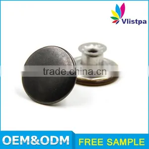 Garment Accessories Custom Cheap Round Shape Jean Jacket Metal Button thumbnail-4