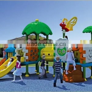 KAIQI Classic Full Plastic Series Fairytale Castle KQ50126A Kids Children Favorite Plastic Playground Equipment thumbnail-1