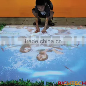 2016 Best Quality Interactive Projection Floor/wall System Software Display for Shopping thumbnail-6