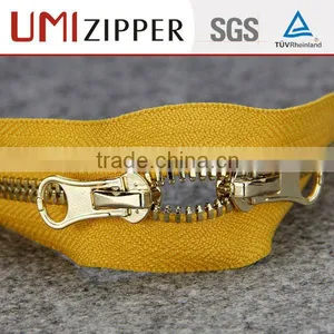 Custom Colored Fancy Double Sided Ended Zipper thumbnail-1