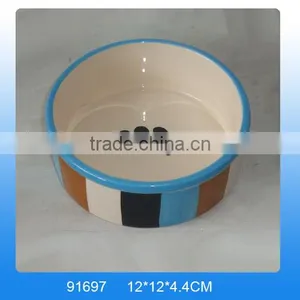 Custom Ceramic Bowls for Dogs With Customized Logo Painting Supplier's Choice thumbnail-4