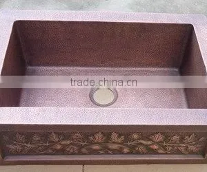 Copper Kitchen Farmhouse Sink thumbnail-1