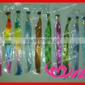 Cheap Hair Feathers Synthetic Hair Ombre Feather Hair Extension 18 Colors!!! thumbnail-1