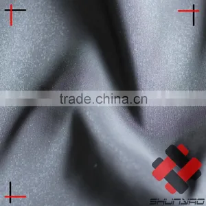 1:1 Polyester Shiny Memory Fabric Glitter Imitated Shape Memory Taffeta for Man Jacket thumbnail-1