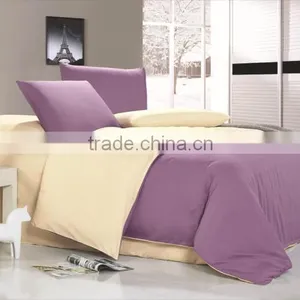 2015 Hot Microfiber Solid Color Match Bedding Set Plain Color thumbnail-6