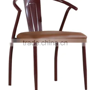 Antique Band Tube Restaurant Dining Room Coffee Chair T006 thumbnail-3
