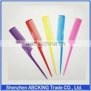 Salon Long Tail Comb Pointed Tail Plastic Comb thumbnail-1