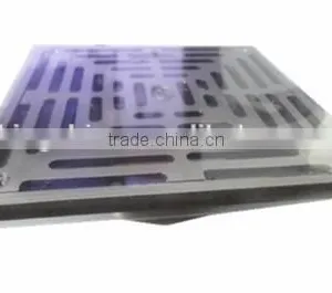 Casted Mn Copper White Brass Ni Bronze Square Floor Drain thumbnail-2