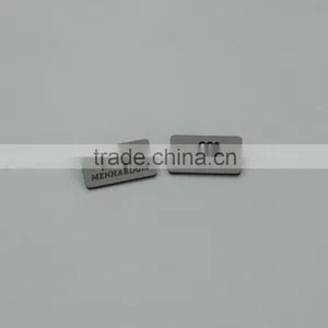 Engraving Gun Color Metal Zinc Alloy Leather Bags Labels Tags for Luggage thumbnail-3