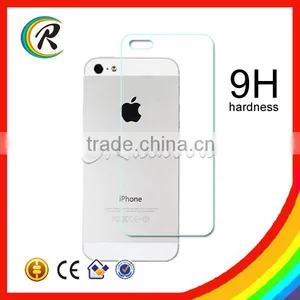Anti-shock 0.33mm for Iphone 5 5S 5C Back Glass Tempered Screen Guard thumbnail-3