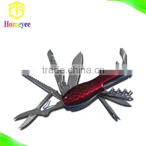 11pcs Peanut Shape Steel Handle Multi-function Pocket Knife Gift Knife thumbnail-2