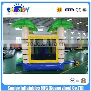 2016 Hot Sale Inflatable Palm Tree Castle Slide High Quality Combo thumbnail-6