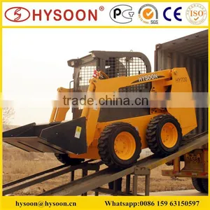 HOT Mini Chinese Skid Steer Loader for Small Space Working thumbnail-1