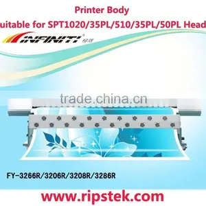 INFINITI/CHALLENGER INKJET SOLVENT PRINTER FY-3208R WITH SPT510/35PL PRINTHEAD 4 COLORS thumbnail-1