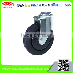 150mm Precision Ball Bearing Swivel Head Double Ball Bearings Caster thumbnail-1