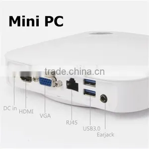 Christmas Gift Mini Computer With Intel i3 4020Y Dual Core 1.5GHz Low Comsumptiom 11.5w CPU Mini Computer thumbnail-1