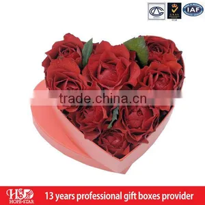 Hotsales Attractive Wedding Decoration Candy Box, Heart Shape Wedding Favour Flower Gift Boxes thumbnail-1