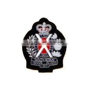 Hand Embroidered Badges , Emblems , Crest , Insignias , Patches thumbnail-1