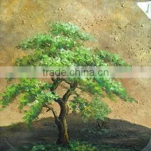 Wholesale Cheap Chian Handmade Beautiful Scenery Oil Painting on Canvas thumbnail-1