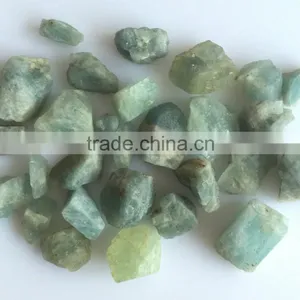 Natural Aquamarine Green Blue Raw Rough Loose Gemstones thumbnail-1