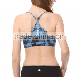 New Trendy Printed Women Active Workout Bra Top thumbnail-2