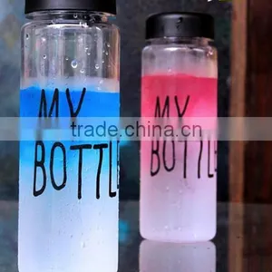500ml Water Cup Transparent My Bottle / Lemon Juice Bottle / Plastic Water Bottle thumbnail-4